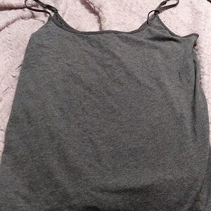Gray tank top